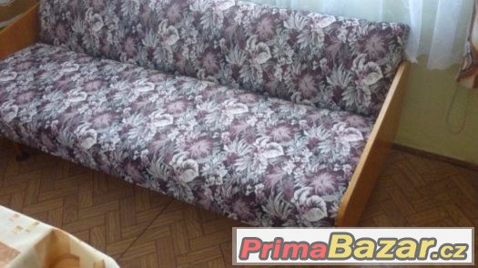 ROZKLÁDACÍ GAUČ - JAKO NOVÝ - SUPER CENA 499,- – fotografie 2