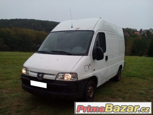 PEUGEOT BOXER ROK 2004 2.0 HDI PLNĚ POJÍZDNÝ – fotografie 1