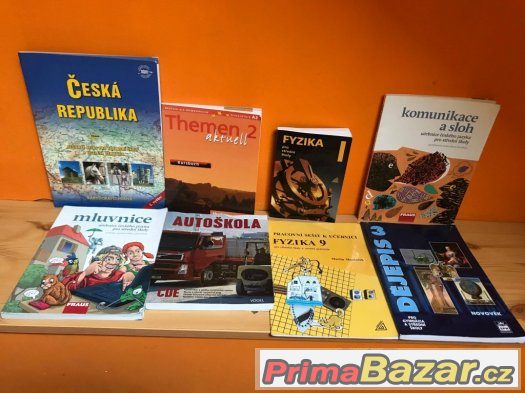 Učebnice/prac. sešity (ZŠ,SŠ) + vypracované knihy k maturitě – fotografie 2