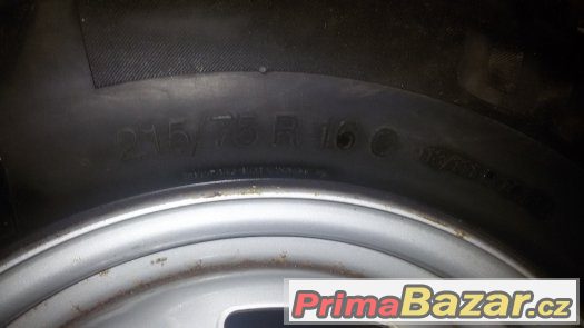Pneu Ford Tranzit Uniroyal 215/75 R 16C M+S 113/111 R 70PS – fotografie 2