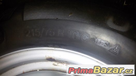 Pneu Ford Tranzit Uniroyal 215/75 R 16C M+S 113/111 R 70PS – fotografie 4
