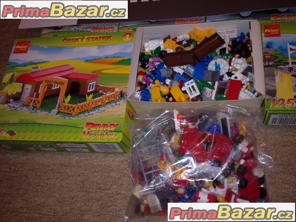 VELKÁ STAVEBNICE JAKO LEGO, PENNY MĚSTEČKO +VESNIČKA, POŠTA ZDARMA – fotografie 2