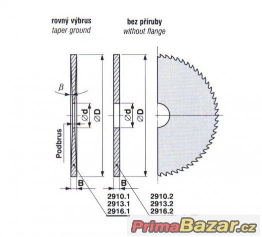 KOTOUČ PILOVÝ NA KOV 125x2,5x27 mm ČSN 222910.1 (NOVÝ) – fotografie 4