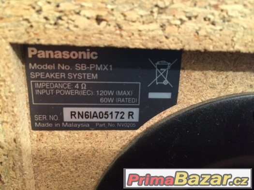 Midisystém Panasonic SA-PMX1 – fotografie 5