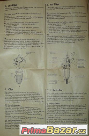 Ventil pneumatický WALTER WXD 1214 (NOVÝ) SWITZERLAND – fotografie 3
