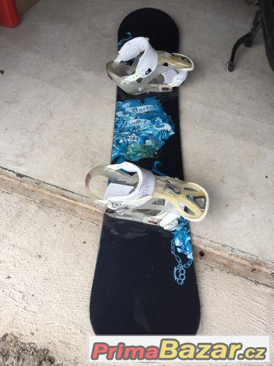 Snowboard Burton Bullet 164 s vázáním Burton Custom – fotografie 1