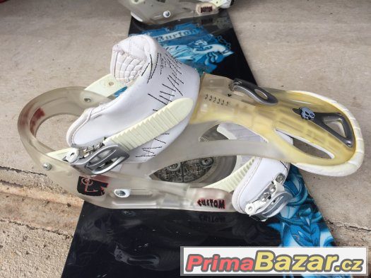 Snowboard Burton Bullet 164 s vázáním Burton Custom – fotografie 5