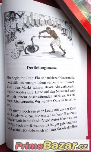 Knizky v nemcine a cestine Meine Oma wohnt in Afrika-nove – fotografie 5