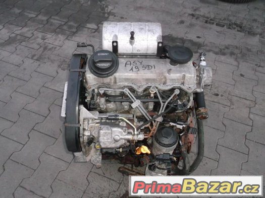 prodám motor 1.9 SDi kod ASY fabia,polo – fotografie 1