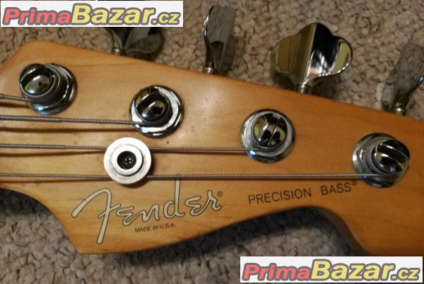 FENDER Precision bass Made in USA aktivní – fotografie 2