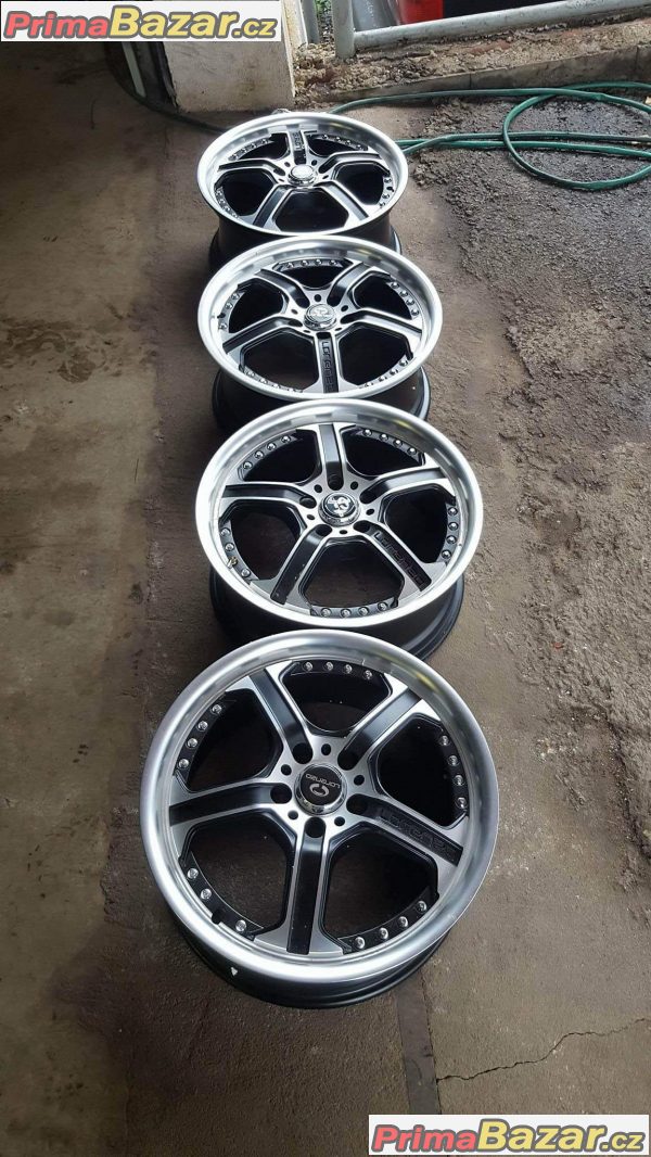 4x nové alu kola Lorenzo germ 5x114.3 8jx18 et40