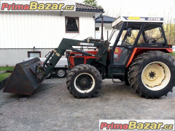 Traktor Zetor 634O + kompletní čelní nakladač