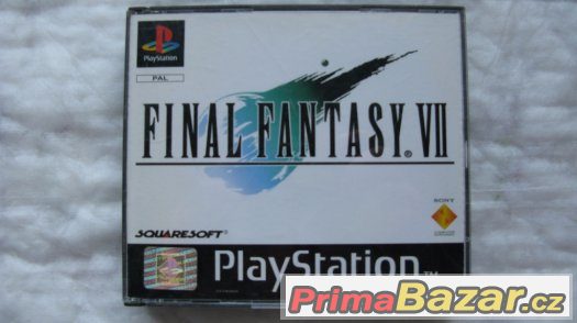 PSX Hra Final Fantasy VII 7,NĚMECKÁ VERZE-kompletní – fotografie 1
