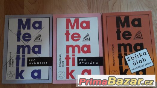 Matematika pro gymnázia + Sbírka úloh - Prometheus, 4 díly – fotografie 1