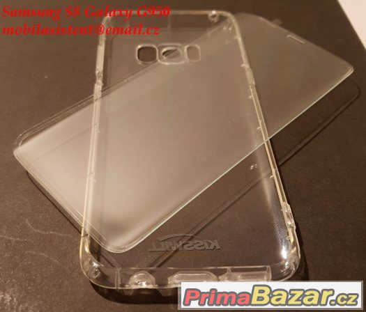 Samsung S8, S8 plus, Note 8 - Sada Zahnuté Sklo + Pouzdro – fotografie 2
