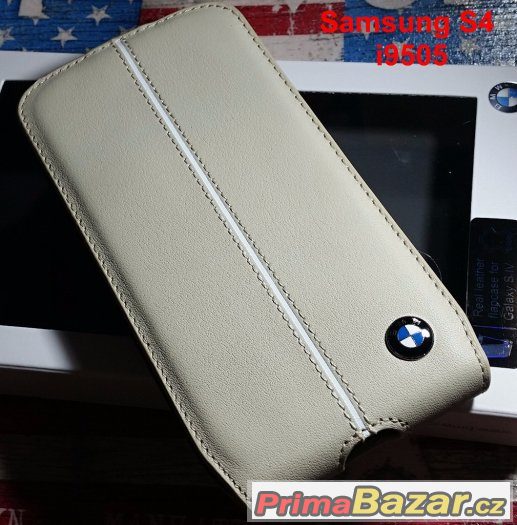 Samsung S3, S4..BMW flip pouzdro Kožené – fotografie 4