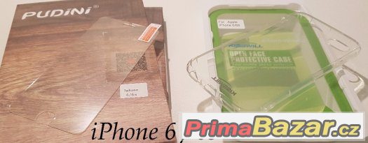 iPhone 4 5 6 6plus - SADA Pouzdro + Tvrzené Ochranné Sklo – fotografie 3