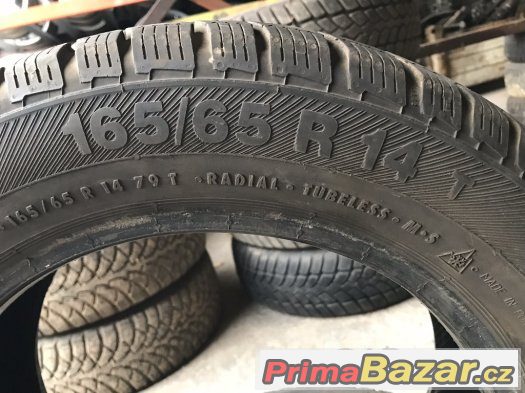 Prodám 2ks pneu 165/65-14 – fotografie 3