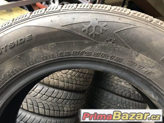 Prodám 2ks pneu 195/65-15 – fotografie 3