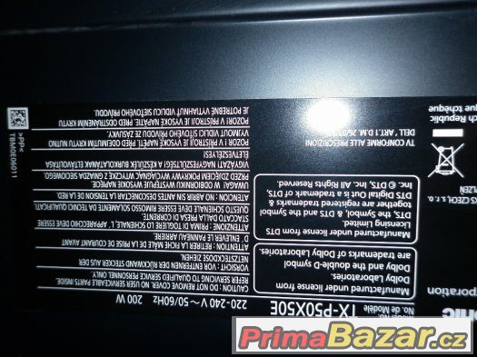 televizor Panasonic TX-P50X50 – fotografie 3