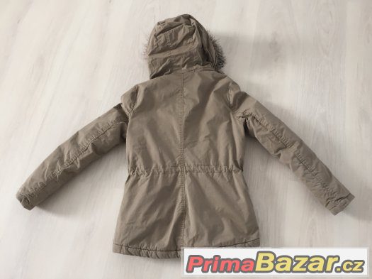 Dámská béžová parka H&M vel. 38 – fotografie 2