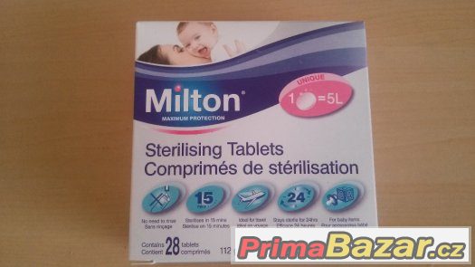 Sterilizační tablety Milton – fotografie 1