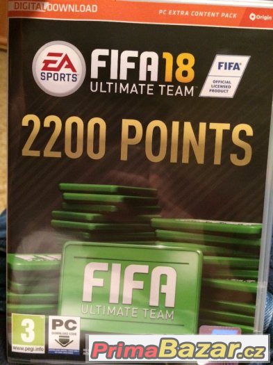 Prodám FIFA points do FIFA 18 2200 points – fotografie 1