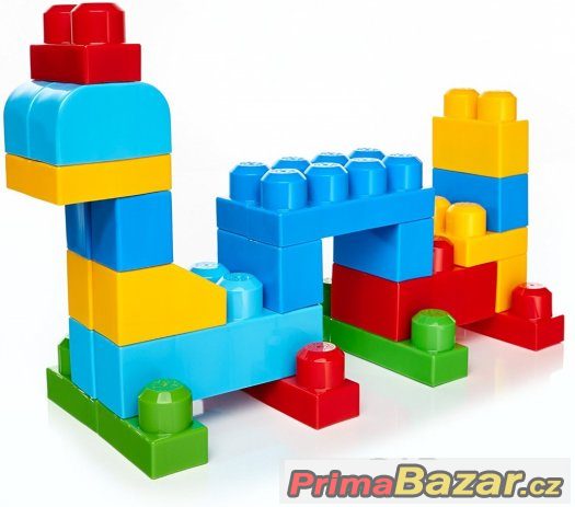 MEGA BLOKS First Builders BIG BAG PYTEL 80ks – fotografie 3