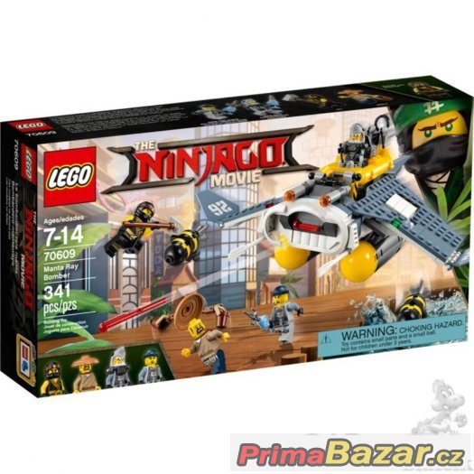 LEGO® Ninjago 70609 Bombardér Manta Ray + LEGO® 71019 Ninjag – fotografie 1