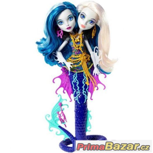PANENKA MONSTER HIGH Great Scarrier PERI&PEARL SERPENTINE – fotografie 1