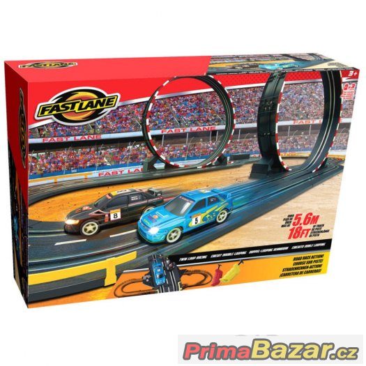 AUTODRÁHA FAST LANE TWIN LOOP RACING 5.6 m – fotografie 1