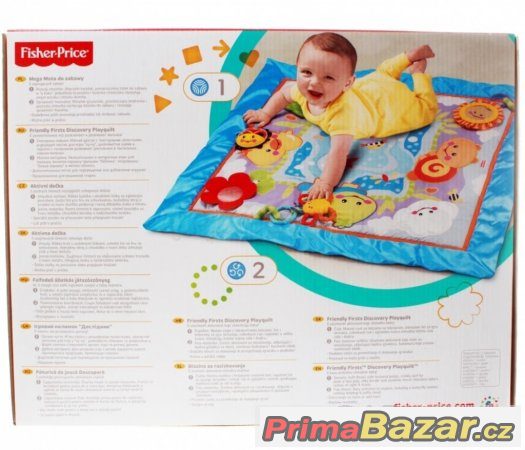 FISHER PRICE AKTIVNÍ HRACÍ DEKA – fotografie 3