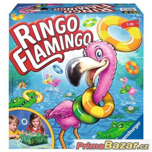 Ravensburger Ringo Flamingo-plameňáci NOVÉ – fotografie 1