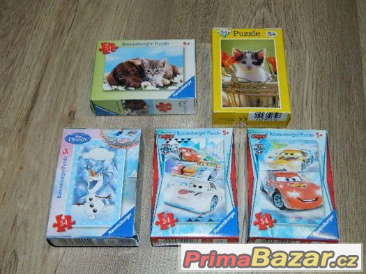 Ravenburger - Cars, Frozen Olaf, kotě - NOVÉ – fotografie 1