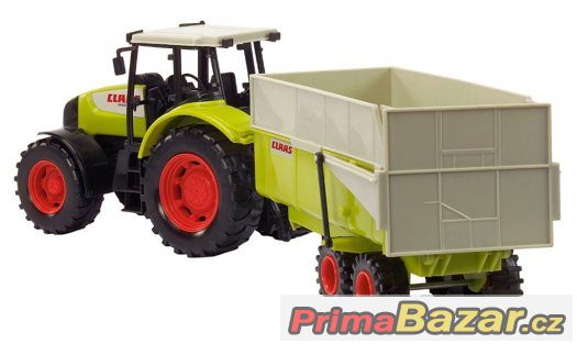 DICKIE TRAKTOR CLAAS S PŘÍVĚSEM 57cm – fotografie 3