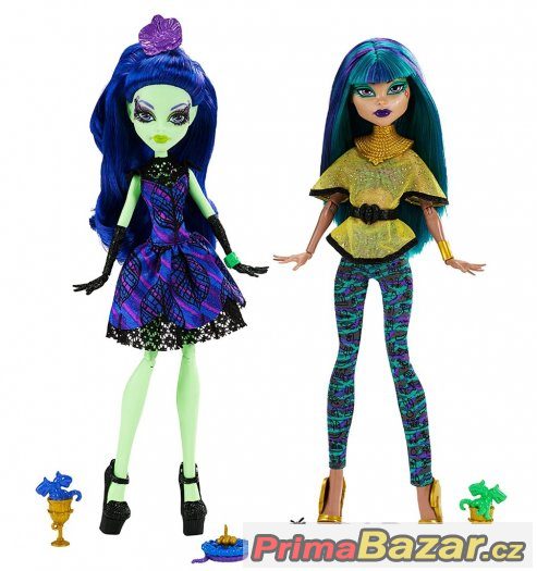 MONSTER HIGH AMANITA NIGHTSHADE+NEFERA DE NILE – fotografie 2
