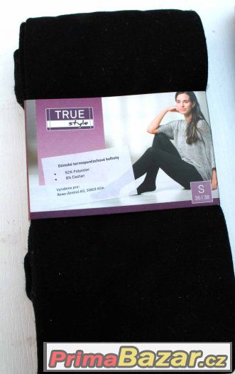 Dámské termo punčochové kalhoty zn.True Style – fotografie 4