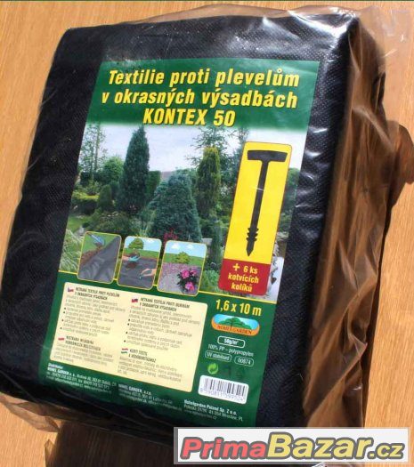 Textilie proti plevelům 1,6x10m – fotografie 1