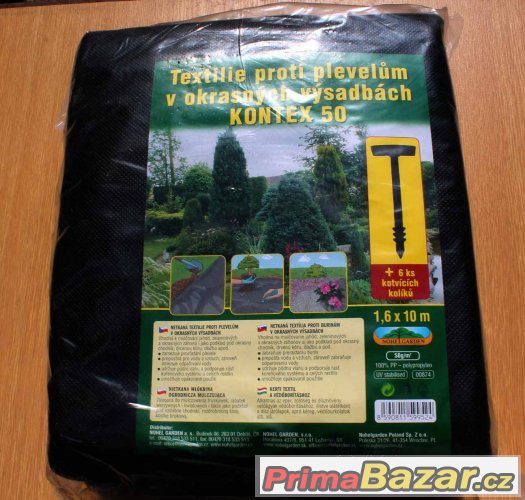 Textilie proti plevelům 1,6x10m – fotografie 3