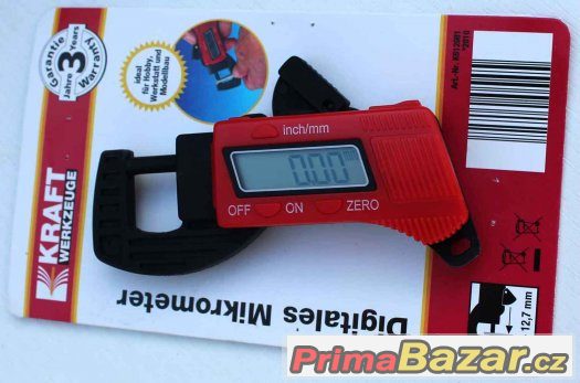 Digitální mikrometr 0-12,7mm. – fotografie 1