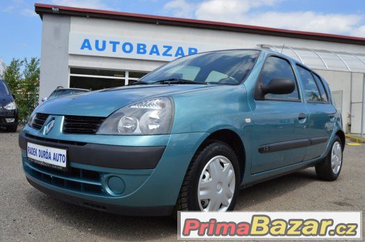 Renault Clio 1.2i 43 kW 1.maj., ČR, serviska – fotografie 1