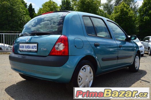 Renault Clio 1.2i 43 kW 1.maj., ČR, serviska – fotografie 3