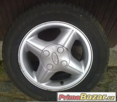 AL kola 4x108 FORD 14" + pneu sada 4 ks 1499.-kč
