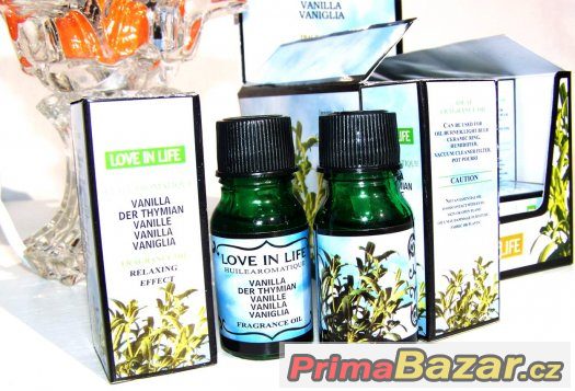 Vonný olej LOVE IN LIFE  12  vůní do aromalampy – fotografie 1