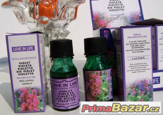 Vonný olej LOVE IN LIFE  12  vůní do aromalampy – fotografie 3