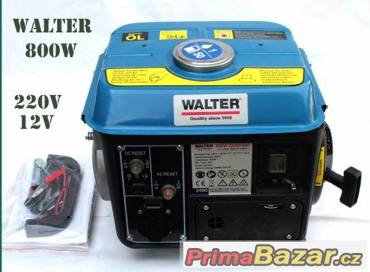 Benzinový generátor 220V/800W a 12V 4,2A – fotografie 1