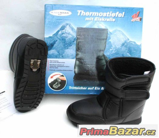 Thermo boty s drápy na led Walkmaxx Ice vel 38 – fotografie 2