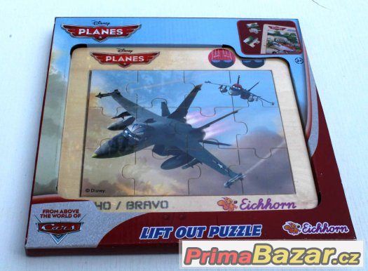 Puzzle dřevěné od Disney Letadlo - Planes – fotografie 2