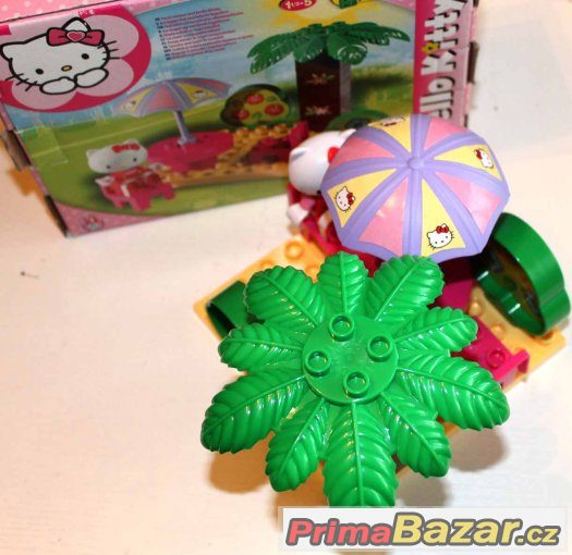 Stavebnice Lego kostky Hello Kitty Originál Unico Plus – fotografie 3