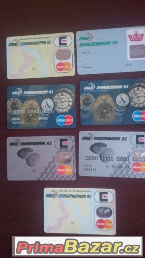 Prodám sbírku platebních karet EAGB – fotografie 1